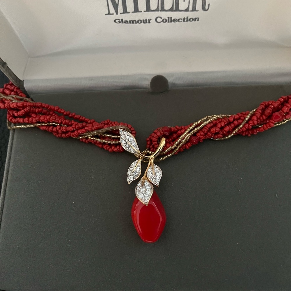 Nolan Miller “Amalfi Coast” Necklace with Box - Picture 3 of 12